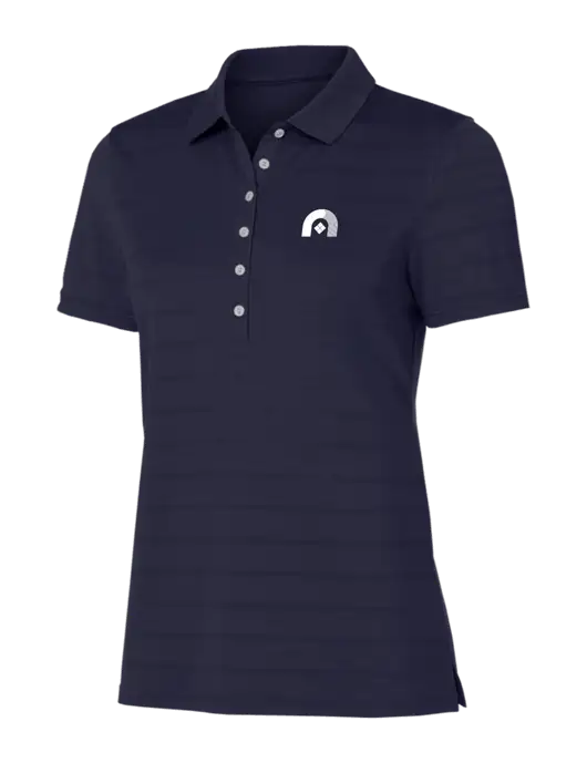 Callaway Womens Navy Ventilated Polo w/Novo Icon