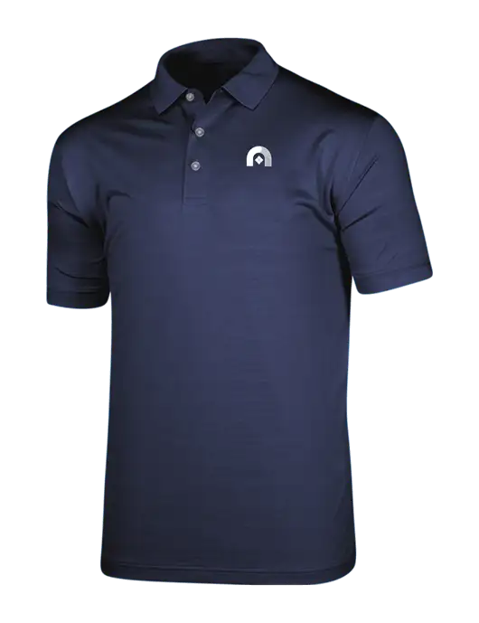 Callaway Vibrant Navy Ventilated Polo w/Novo Icon