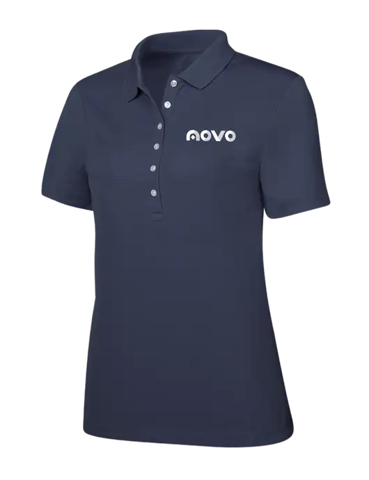 Callaway Womens Ottoman Navy Polo w/Novo Logistics Logo