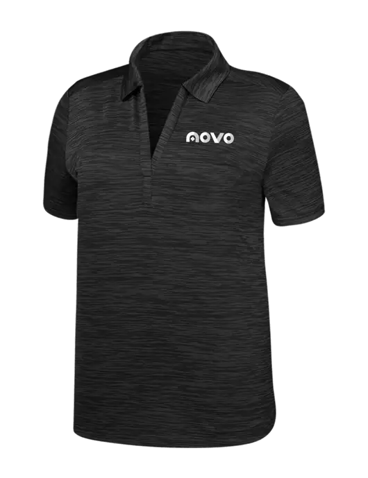 Callaway Womens Black Broken Stripe w/Novo Logistics Logo