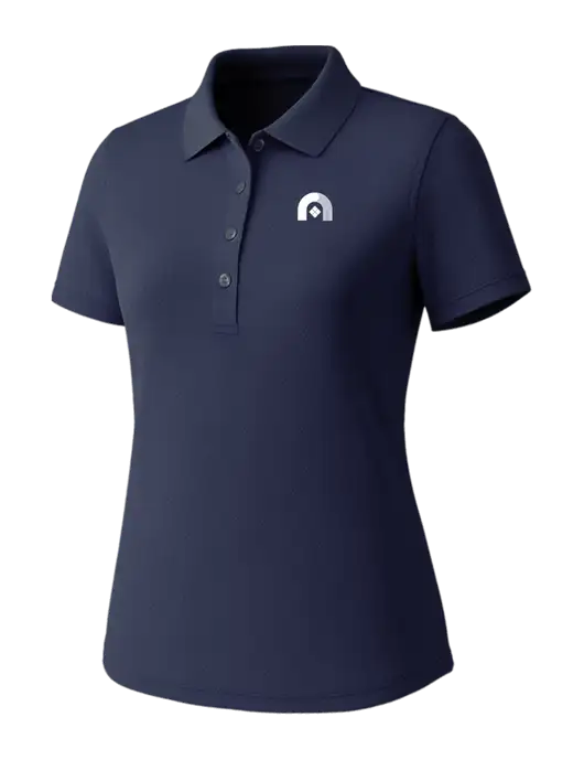 Callaway Womens Core Navy Performance Polo w/Novo Icon