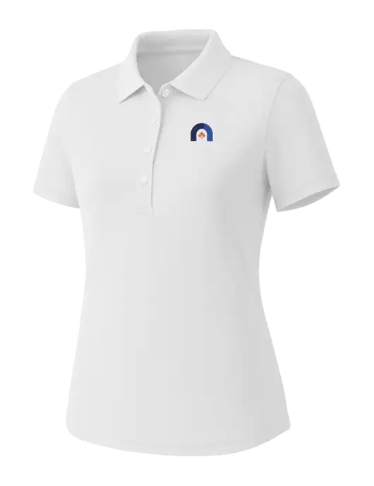 Callaway Womens Core Bright White Performance Polo w/Novo Icon