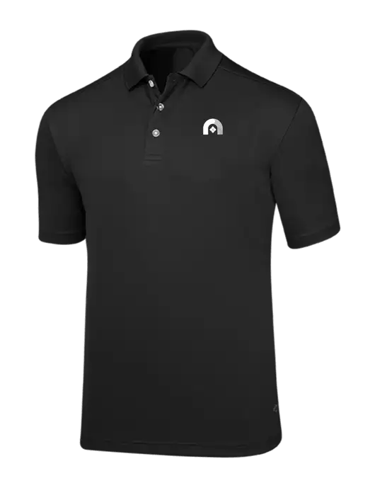 Callaway Core Black Performance Polo w/Novo Icon