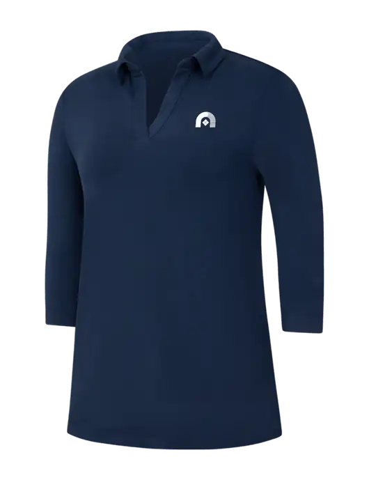 Navy Womens Luxe Knit Tunic w/Novo Icon