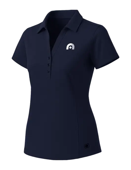 OGIO Womens Navy ONYX Polo w/Novo Icon