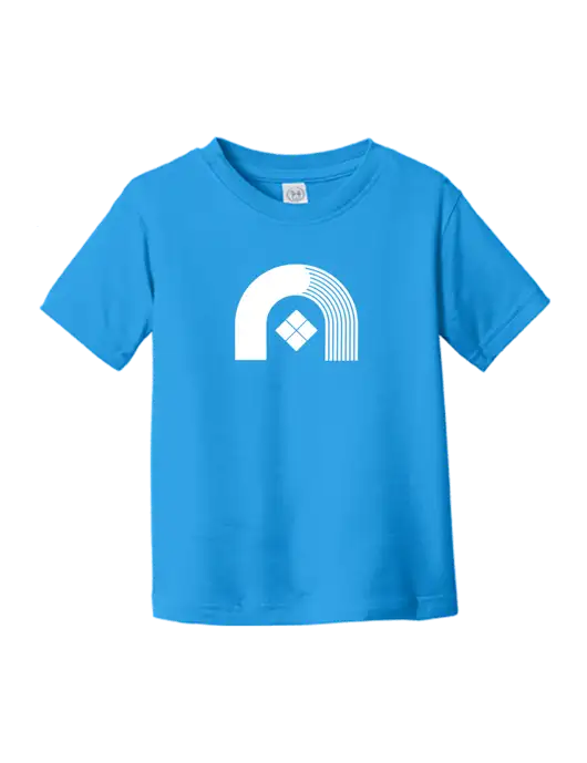 Rabbit Skins Cobalt Toddler Fine Jersey Tee w/Novo Icon