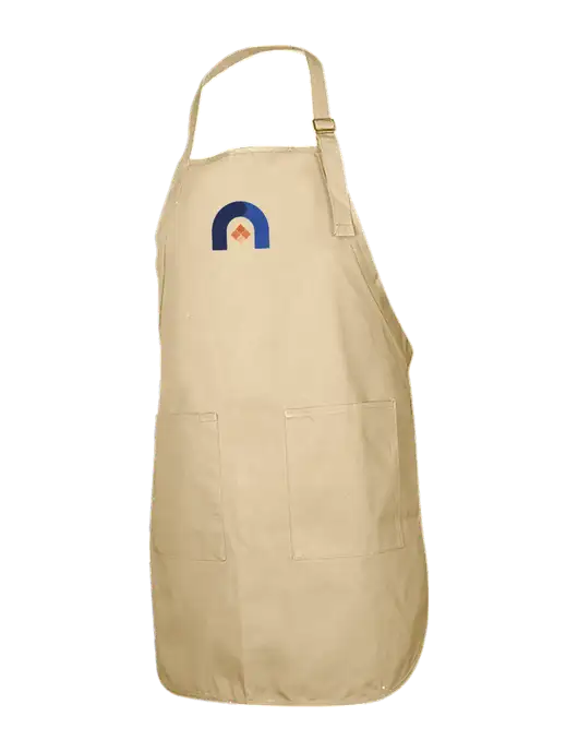 Full-Length Stone Apron With Pockets w/Novo Icon