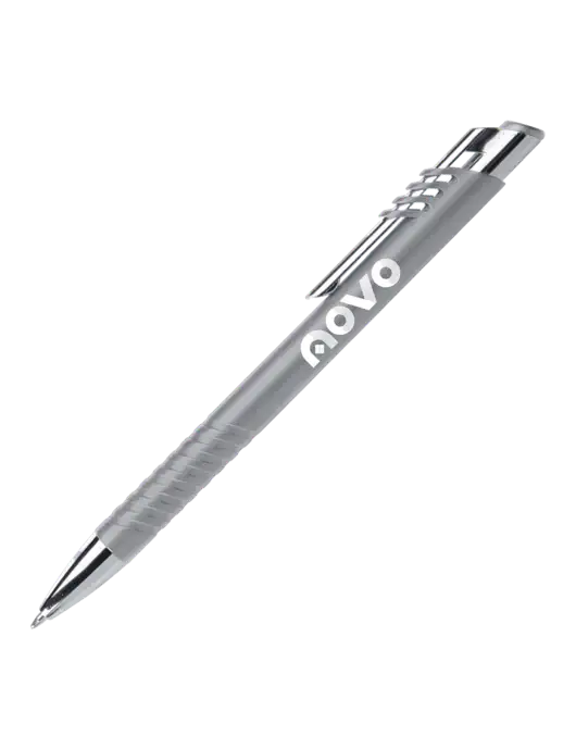 Schirhart Grey Pen - Black Ink w/Novo Logistics Logo