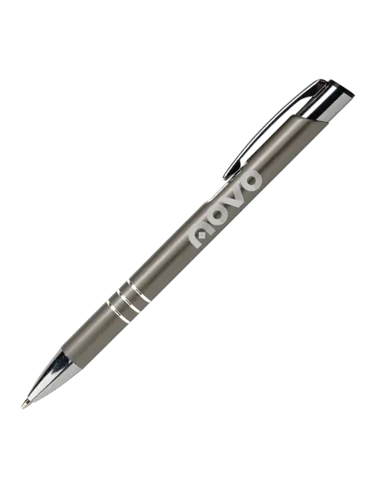 Laurent Gunmetal Pen - Black Ink w/Novo Logistics Logo