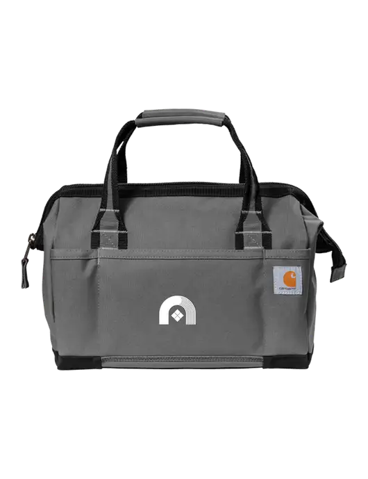 Carhartt Foundry Series 14” Grey Tool Bag w/Novo Icon