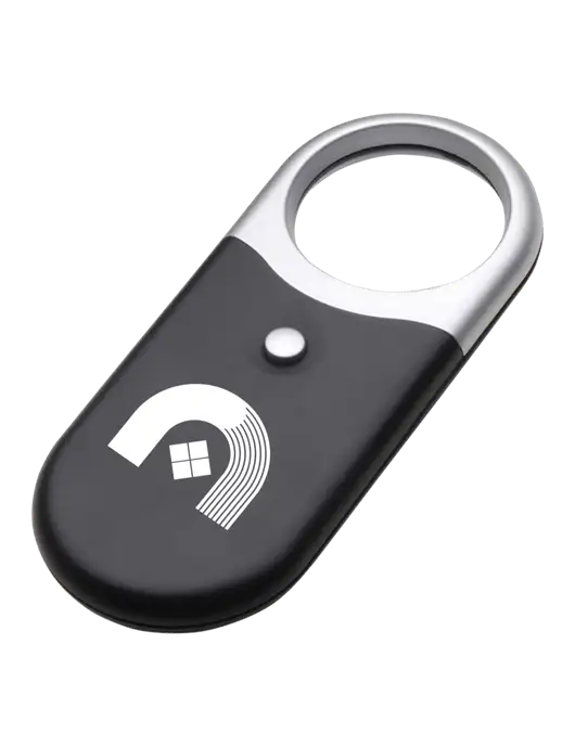 Compact Black Magnifier Light w/Novo Icon