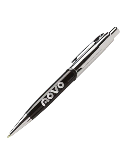 Chimera Black Pen - Black Ink w/Novo Logistics Logo