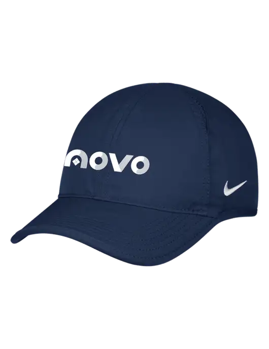 Nike Navy Featherlight Cap w/Novo Logistics Logo