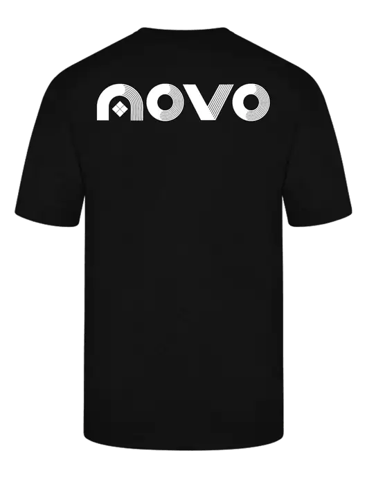 Carhartt Workwear Black Pocket Short Sleeve T-Shirt w/Novo Logistics Logo, Novo Icon