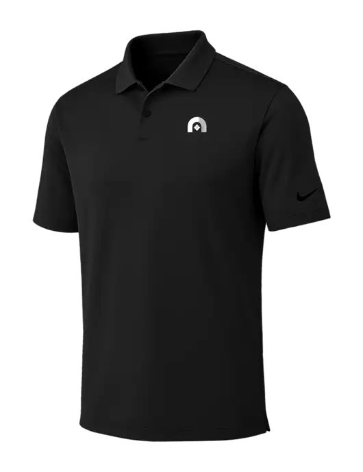 Nike Black Dri-FIT Vapor Polo w/Novo Icon