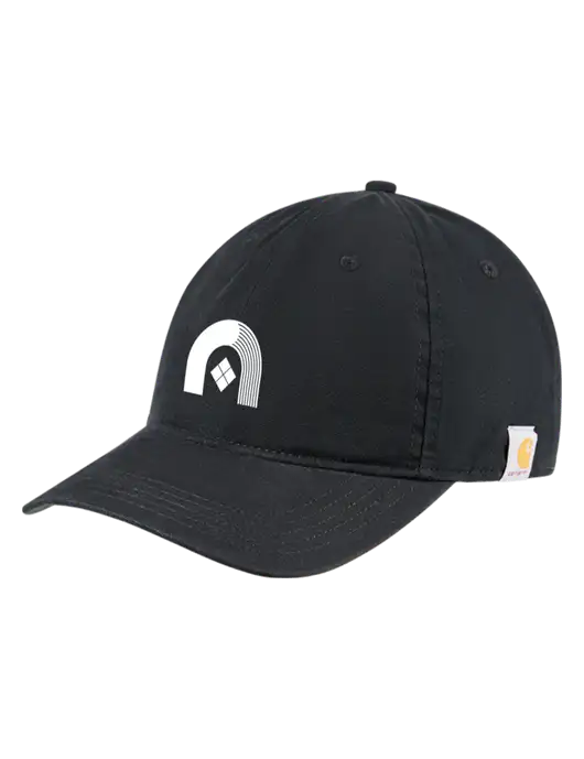 Carhartt Black Cotton Canvas Cap w/Novo Icon