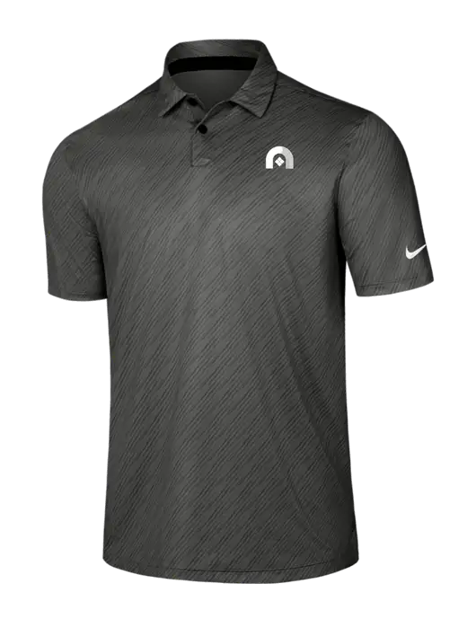 Nike Dark Grey Vapor Dash Polo w/Novo Icon