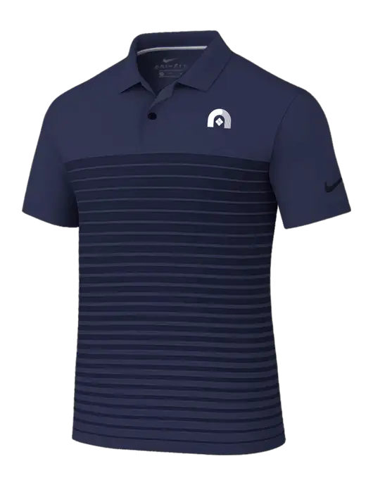 Nike Navy Dri-FIT Vapor Block Polo w/Novo Icon