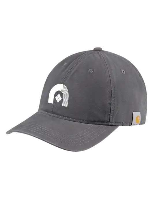 Carhartt Dark Grey Cotton Canvas Cap w/Novo Icon