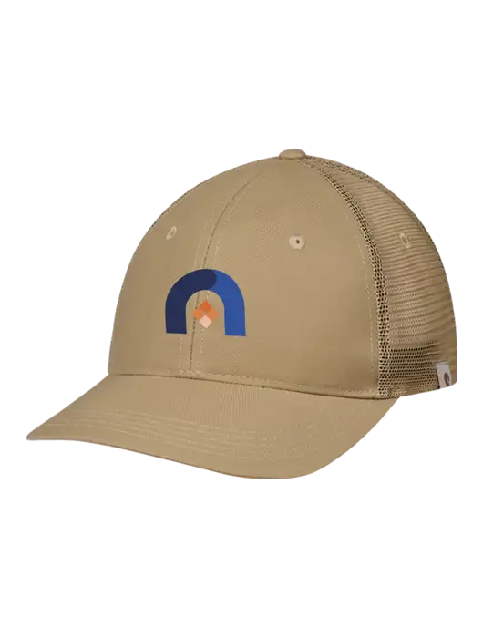 Carhartt Dark Tan Trucker Rugged Pro Series Cap w/Novo Icon