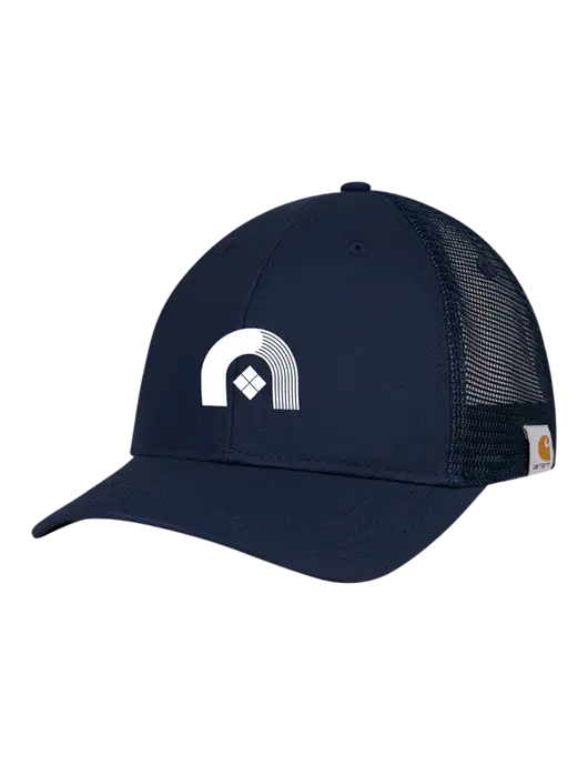 Carhartt Navy Trucker Rugged Pro Series Cap w/Novo Icon