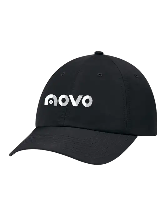 Richardson Relaxed Performance Lite Black Cap w/Novo Logistics Logo