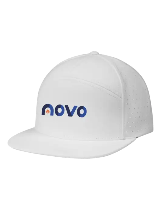 Richardson White Cannon Cap w/Novo Logistics Logo