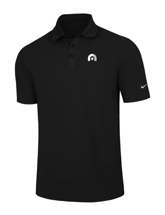 Nike Black Dri-FIT Classic Polo w/Novo Icon