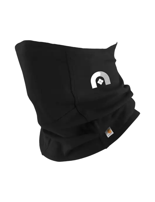 Carhartt Black Cotton Blend Filter Pocket Gaiter w/Novo Icon