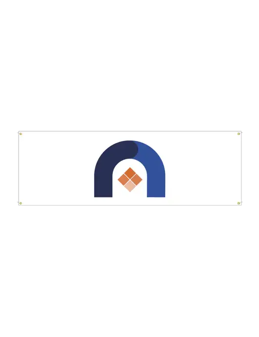Vinyl Banner 72" x 24"  w/Novo Icon