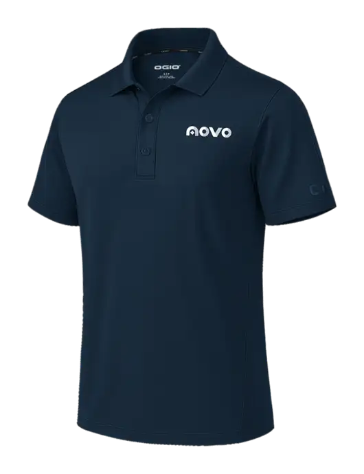 OGIO Envision Dark Navy Polo w/Novo Logistics Logo