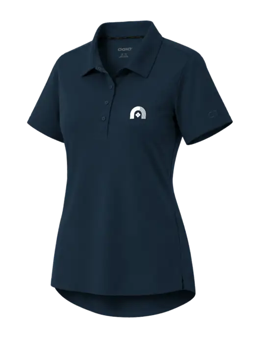 OGIO Womens Envision Dark Navy Polo w/Novo Icon